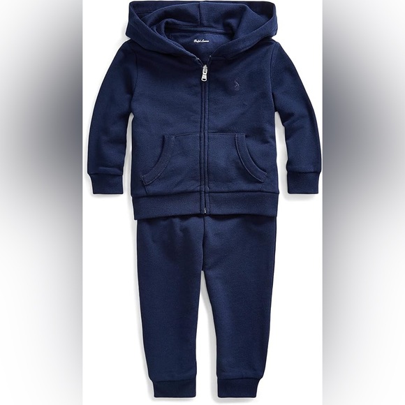 Boys Polo Ralph Lauren Sweat Suit - Picture 1 of 11